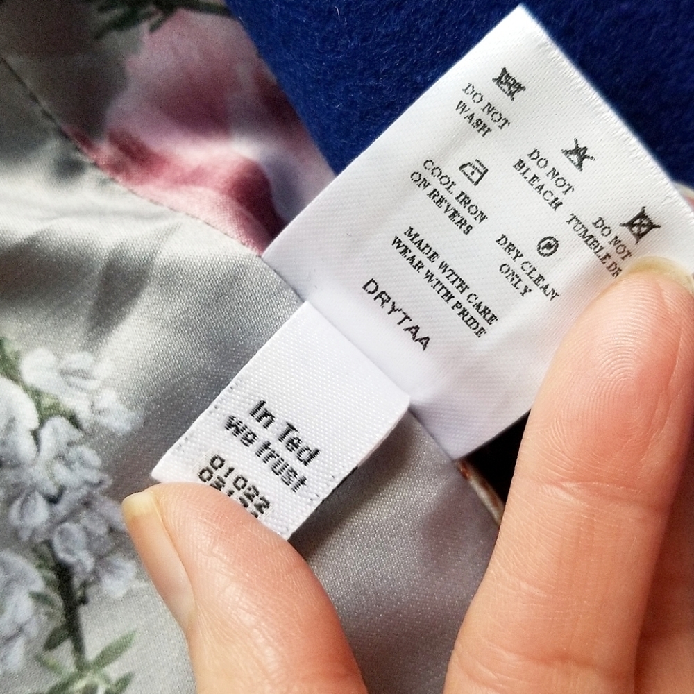 🚫SOLD🚫NWT TED BAKER DRYTAA SHORT COAT - Picture 8 of 8
